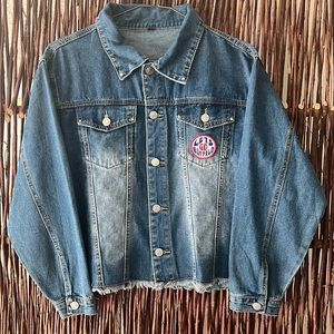 Custom Buffalo Bills jean jacket